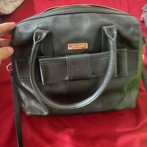Kate Spade Alice Court Kaiya Satchel - Black